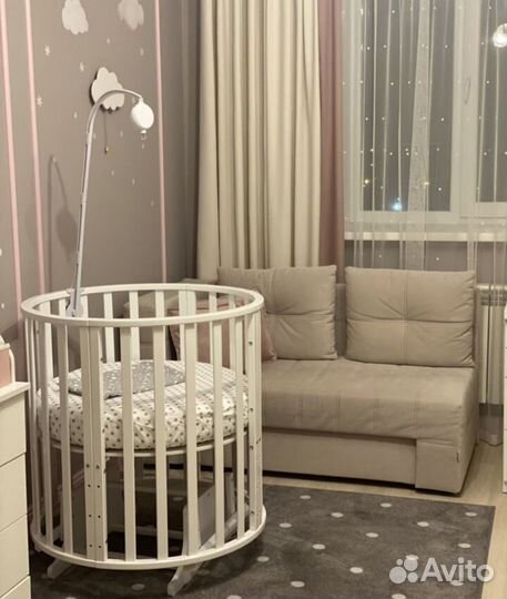Детская кровать для новорожденных бу