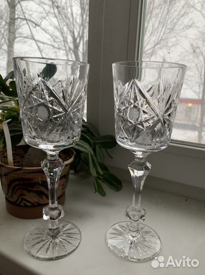 Фужеры для шампанского хрусталь