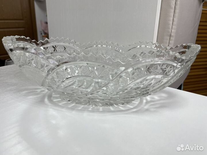 Хрустальная салатница