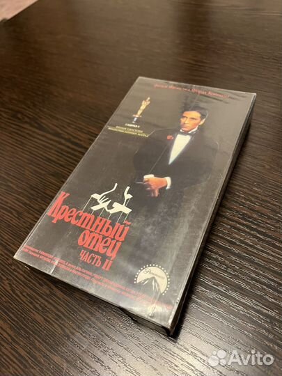 VHS трилогия Крестный отец (части 1,2,3)