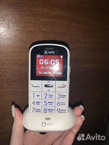 Кнопочный телефон МТС объявление продам
