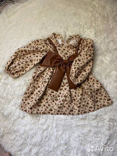 Платье с бантиком