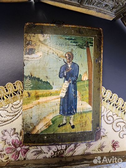 Старинные иконы, складни