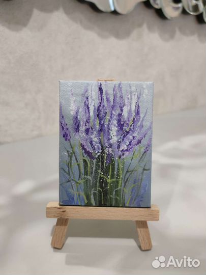 Картина маслом миниатюра 6*8