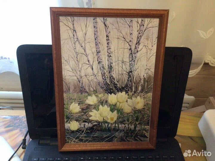 Картина репродукция. Размер А4