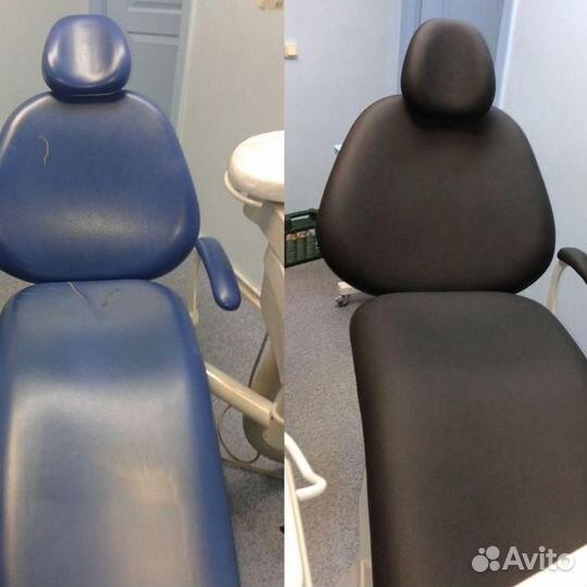 Перетяжка стоматологических кресел