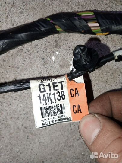 Проводка передней двери на Форд Фокус 3 2014г