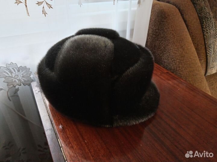 Меховая мужская кепка