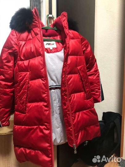 Детская куртка для девочки 4-6 лет