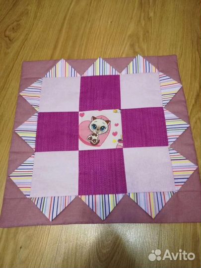 Детское одеяло новое, Пэчворк