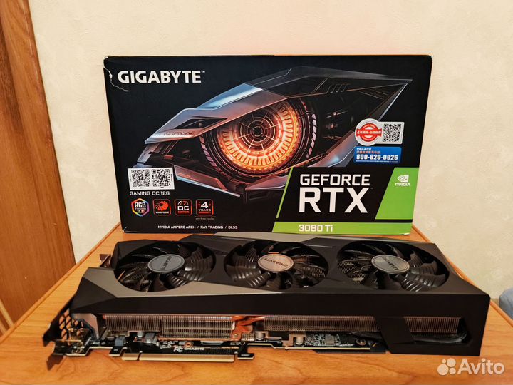 Видеокарта rtx 3080ti gigabyte