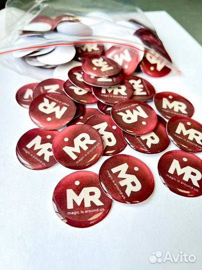 Объёмные наклейки (3D стикеры)