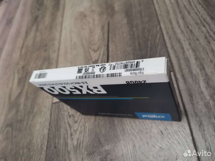 SSD диск Crucial BX500 240 Gb