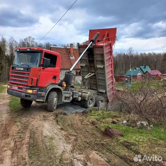 Щебень гравийный с доставкой