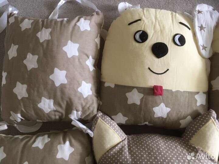 Бортики в кроватку