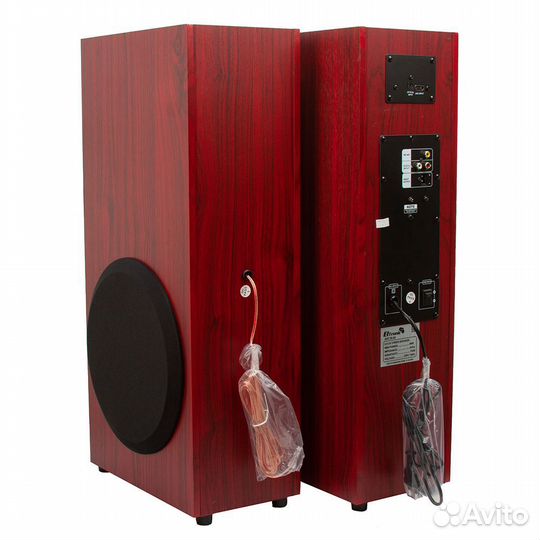 Акустические колонки eltronic 20-82 с микрофоном