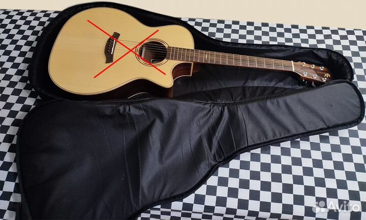 Чехол для акустической гитары утепленный Lutner
