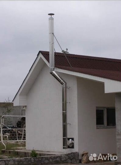 Монтаж вытяжной вентиляции и дымохода. Акты Вдпо