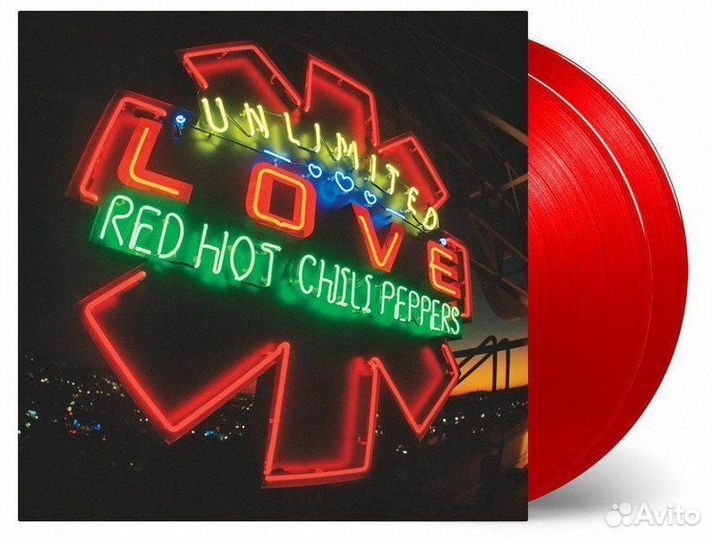 Red Hot Chili Peppers Unlimited Love Red Vinyl Lp