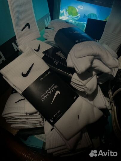 Nike everyday носки высокие оригинал 3 пары poizon