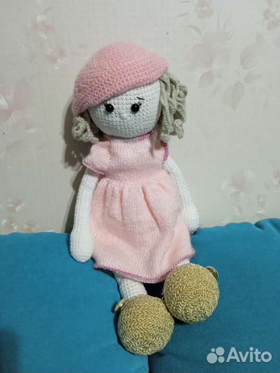 Кукла вязаная ручная работа