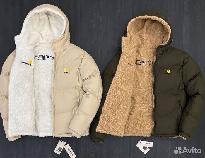 Куртка Зимняя carhartt двухстороняя