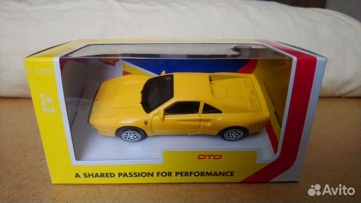 Ferrari gto 1:43 shell