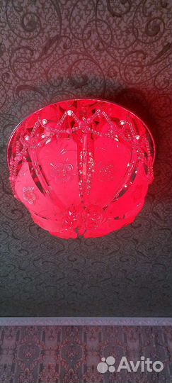 Люстра потолочная светодиодная с пультом