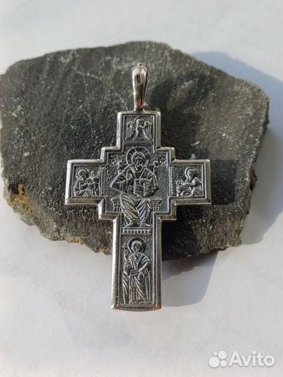 Крест Серебро 925