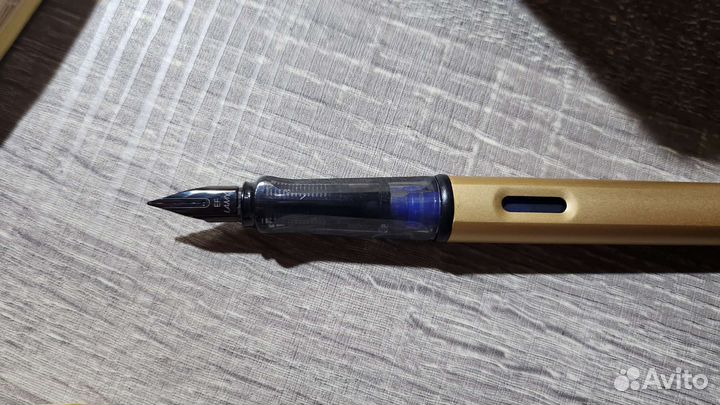 Ручка перьевая lamy lx gold ef