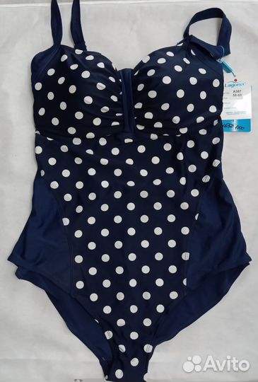 Купальник женский слитный размер 58-60