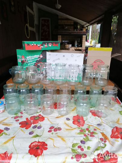Банки стеклянные
