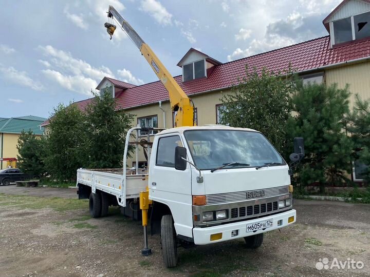 Isuzu Elf с КМУ, 1989