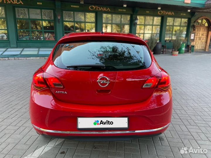 Opel Astra 1.6 МТ, 2012, 132 000 км