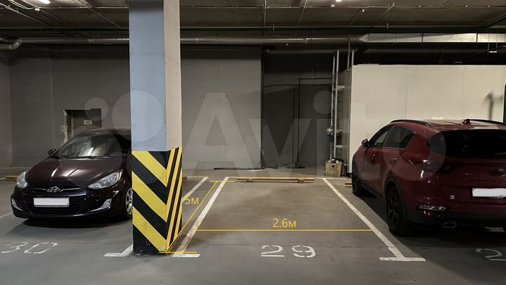 Машиноместо, 13 м²