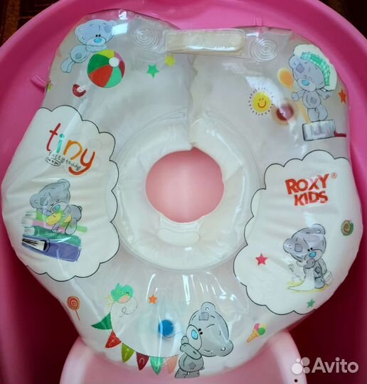 Ванночка +горка+круг для купания новорожденных