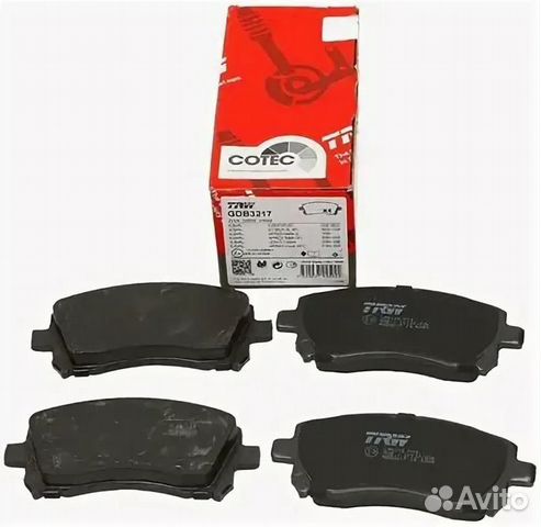 Колодки TRW subaru