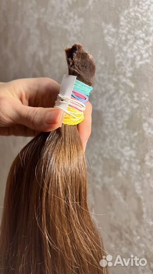 Волосы для наращивания русские срез живой