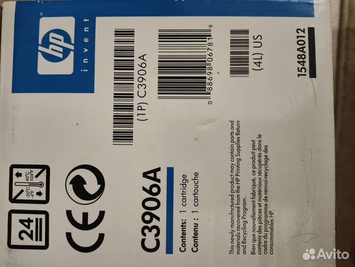 Картридж HP C3906A