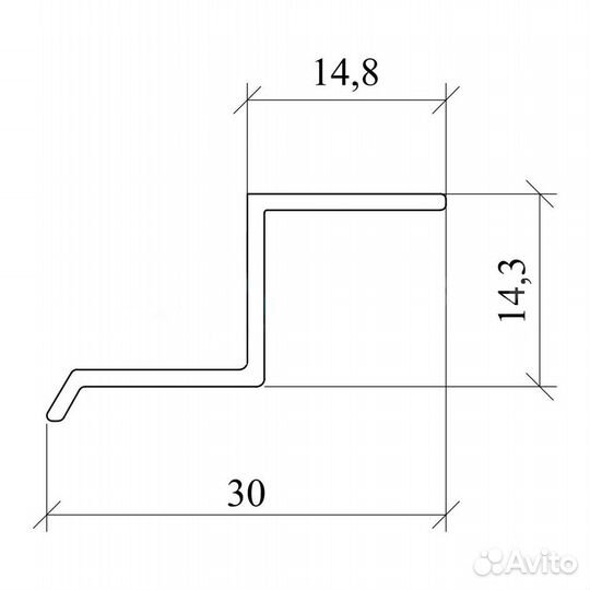 Алюминиевый Профиль Отбойник