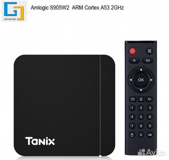 Тв приставка tanix w2