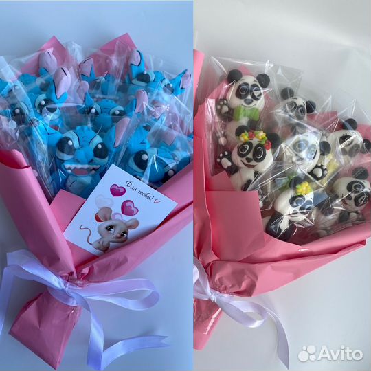 Маршмеллоу - зефир, ручной работы