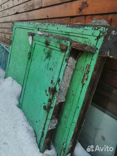 Ворота гаражные железные