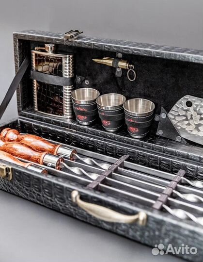 Шашлычный набор в кейсе