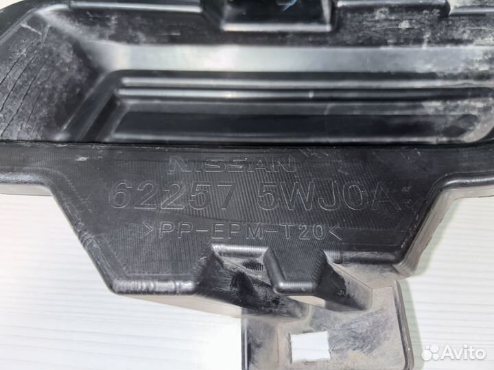 Заглушки противотуманных фар на Nissan Note E12 ре