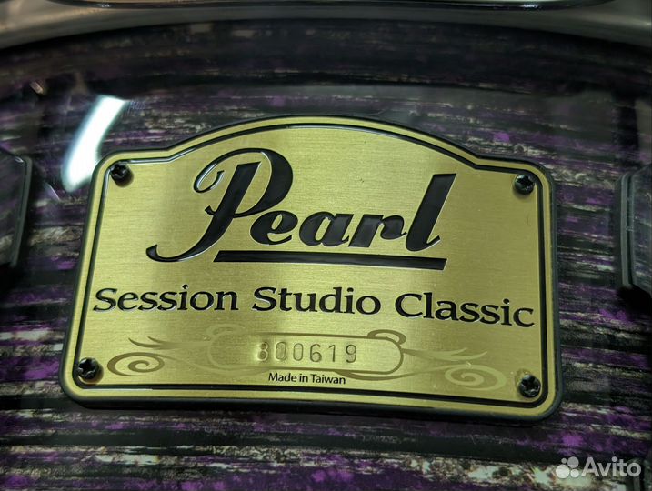 Малый барабан Pearl session studio classic 14*5,5