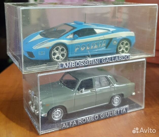 1:43 полицейские машины мира
