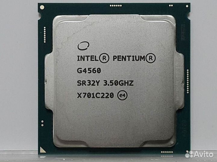S1151 Intel Pentium G4560 (2x3500MHz, L3 3072Kb)
