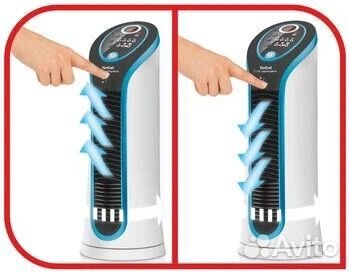 Вентилятор настольный Tefal Eole Compact, белый