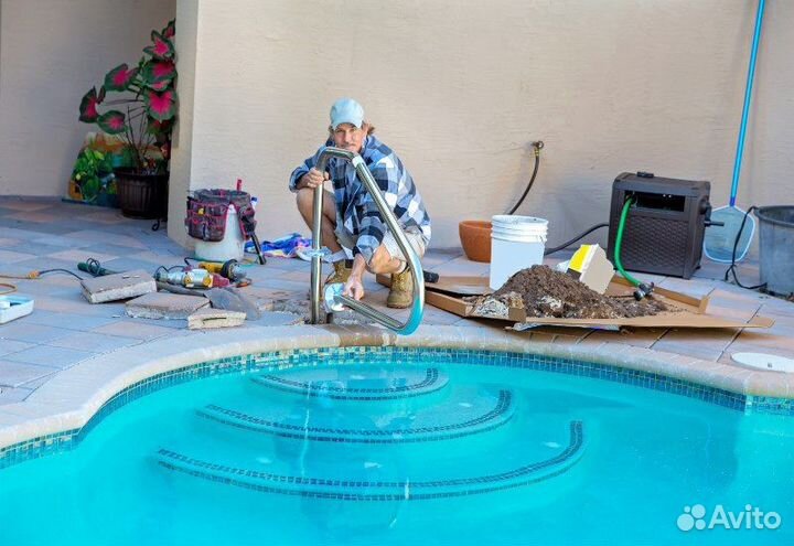 Бассейны ремонт и обслуживание